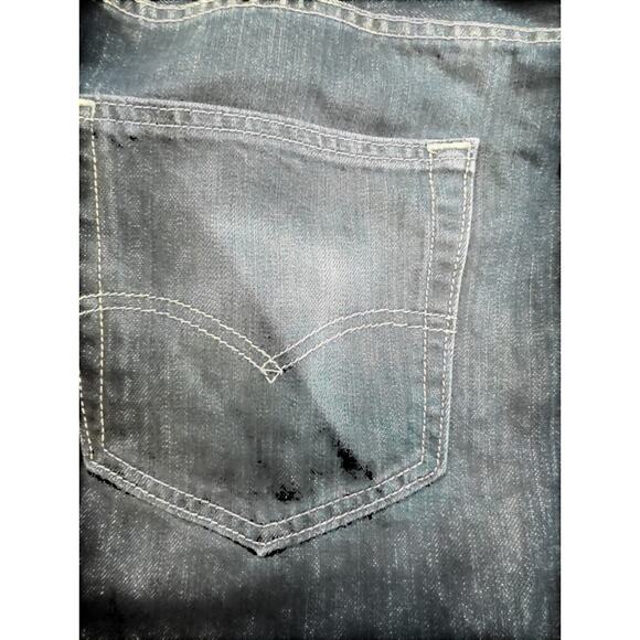 Levis 501 XX Jeans Men 38(40)x32 Blue Button Fly Original Fit Dark Wash Y2K - Picture 5 of 8